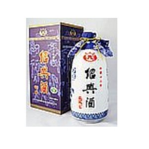 画像: 越王台陳年12年花彫酒（白磁）　エツオウダイチンネン10ネンハナボリシュ（ハクジ）